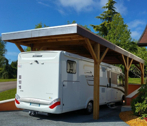 Abri camping car solaire