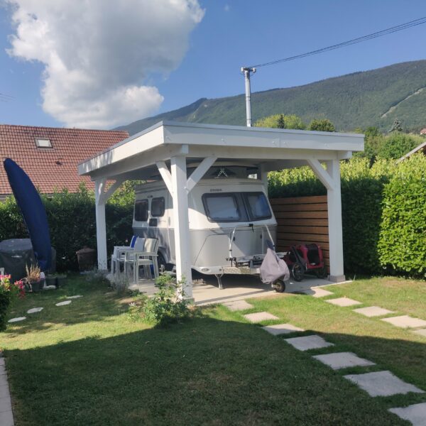 Abri solaire camping car